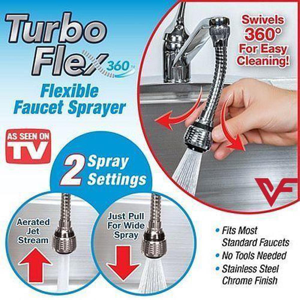 360=rotating faucet extender