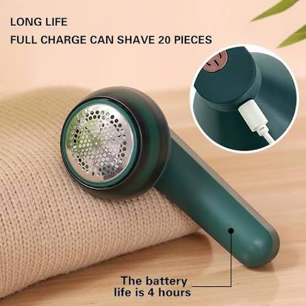 rechargable fiber lant remover